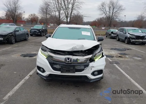 2019 Honda Hr-V Sport из США, поврежденный, VIN 3CZRU6H15KM705057